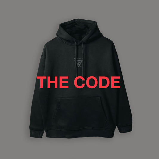 VSNZ Hoodie black | THE CODE | Limited Edition